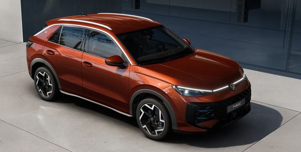 VW T-Roc R-Line in Rot