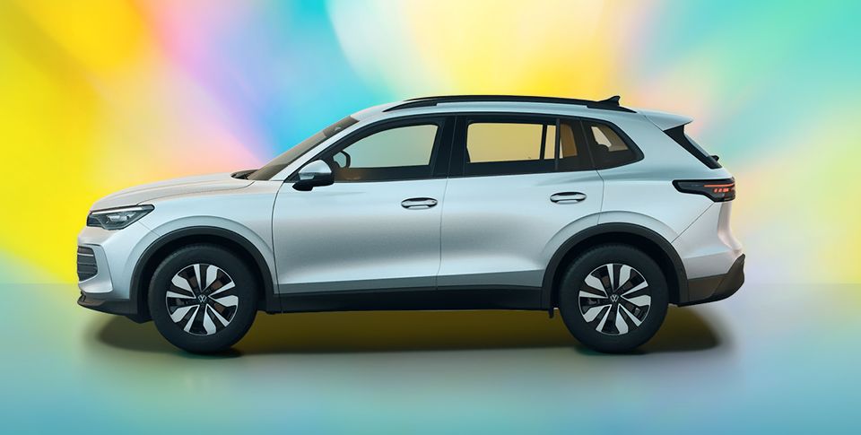 Seitenansicht Tiguan Life, Farbe: Silber