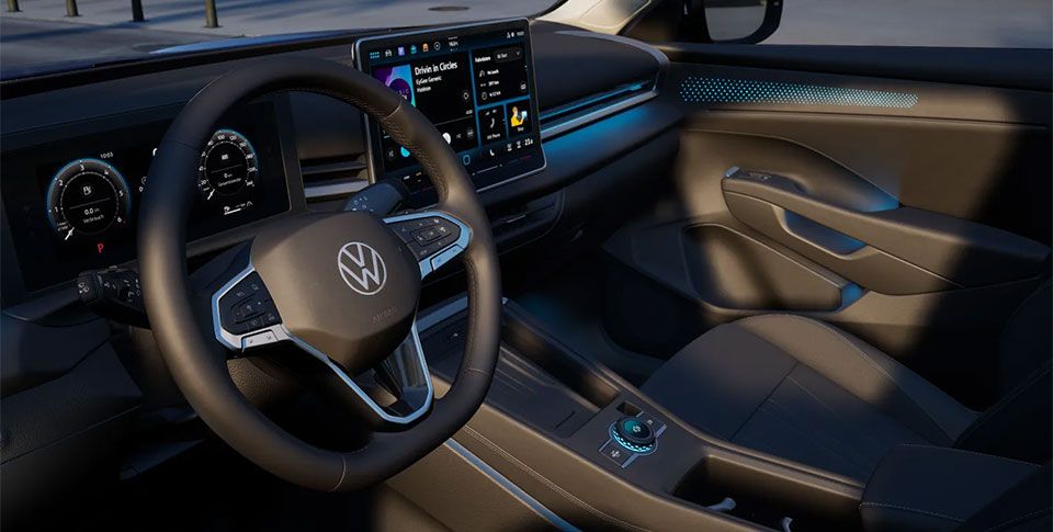 Seitenansicht T-Roc Style Farbe: Blau