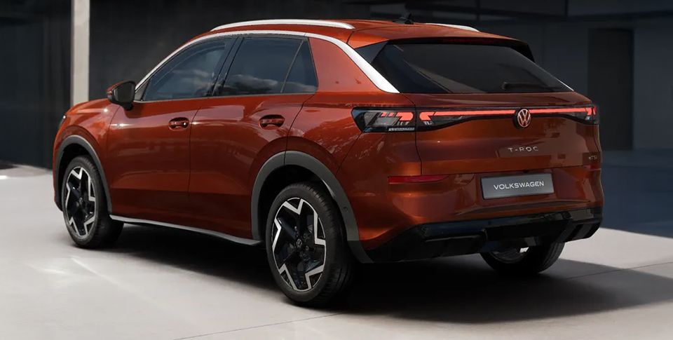 VW T-Roc R-Line in Rot