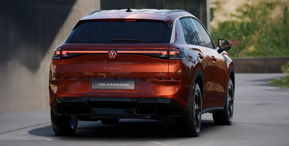 VW T-Roc R-Line in Rot