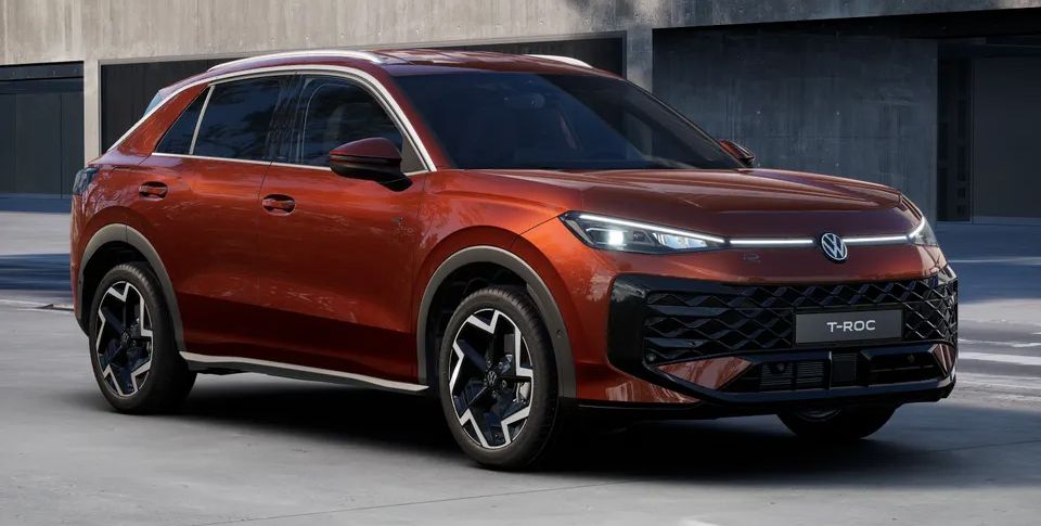 VW T-Roc R-Line in Rot